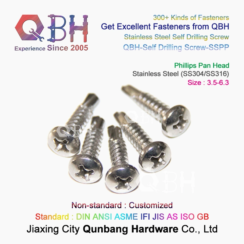 Qbh Plain/Black/HDG/Dacromet/Geomet Roofing Self Tapping Drilling Screw Machine Machinery Machining Maintaining Repairing Replace Replacement Spare Parts