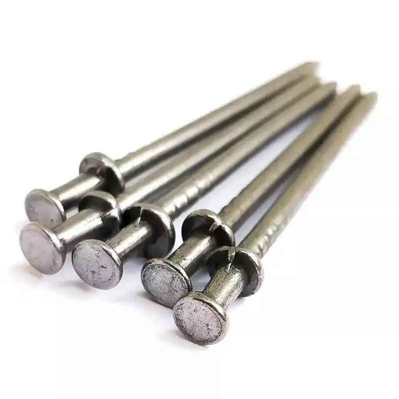 High Quality Bright Double Head Shank Duplex Nail