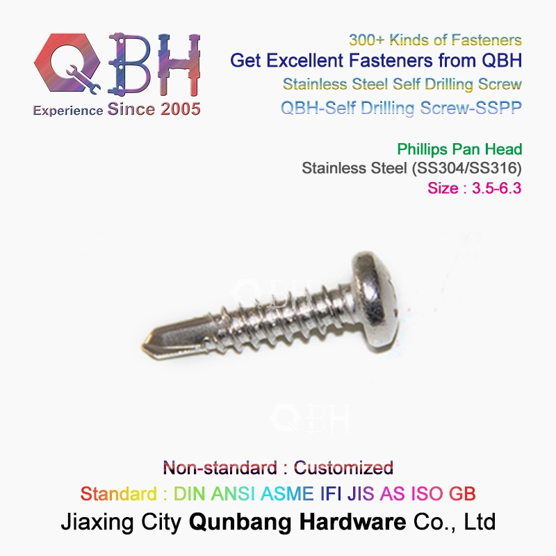 Qbh Plain/Black/HDG/Dacromet/Geomet Roofing Self Tapping Drilling Screw Machine Machinery Machining Maintaining Repairing Replace Replacement Spare Parts