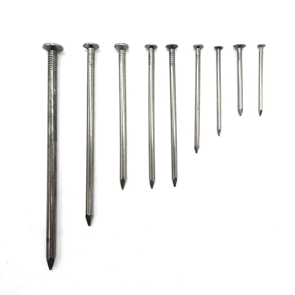 Factory Galvanized and Polished 2.5 Common Nails Bwg 11