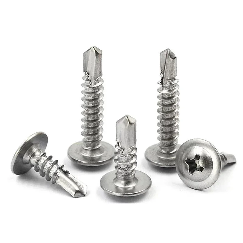 Modified Truss Head Phillips Stainless Steel Self Drilling Screw Thread Self Tapping Screw