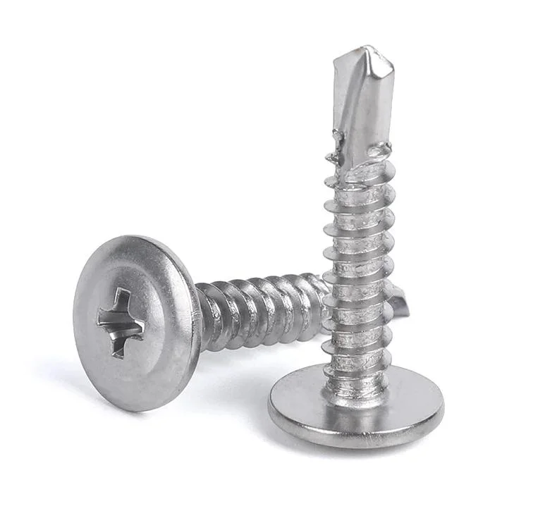 Modified Truss Head Phillips Stainless Steel Self Drilling Screw Thread Self Tapping Screw