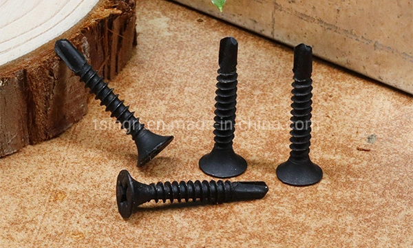 TGR/Tsingri Black Phosphating Bugle Phillips Flat Head Self-Drilling Screws