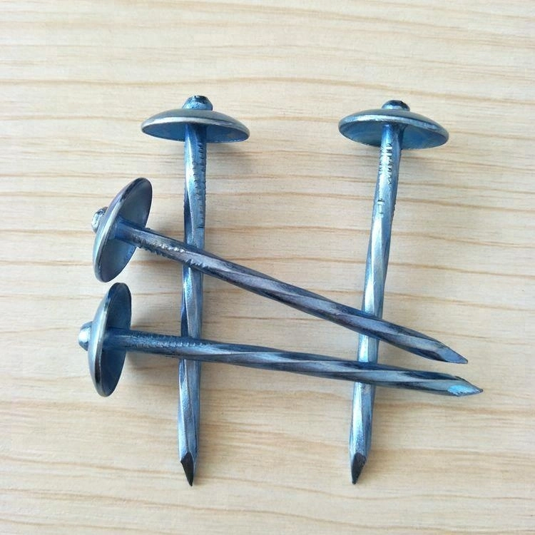 Factory Cheap Price Umbrella Head Brad Roofing Nails