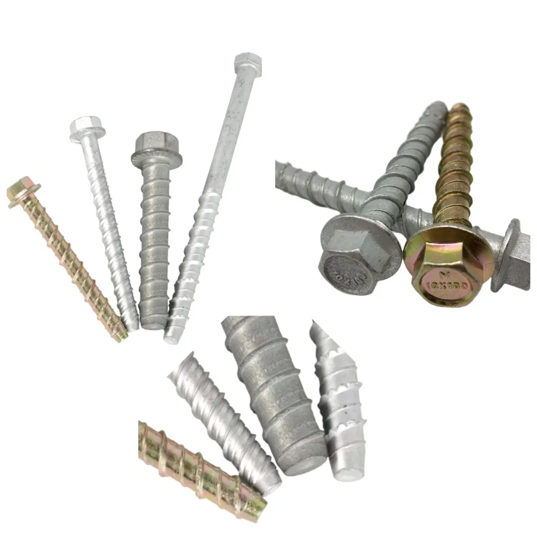 Factory Price Fasteners Anchor Masonry Bolt Concrete Screw Bolt Cement Nail