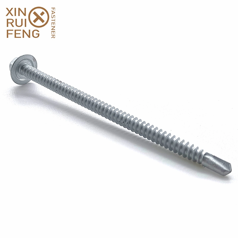 Chinese Xinruifeng Fasteners Epoxy Ruspert SDS Hex Flange Roofing Self Drilling Screws