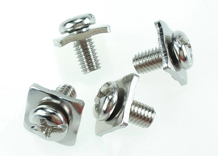 Stainless Steel Pan Head Sems Screw DIN7985 Machine Screw with Square Washer