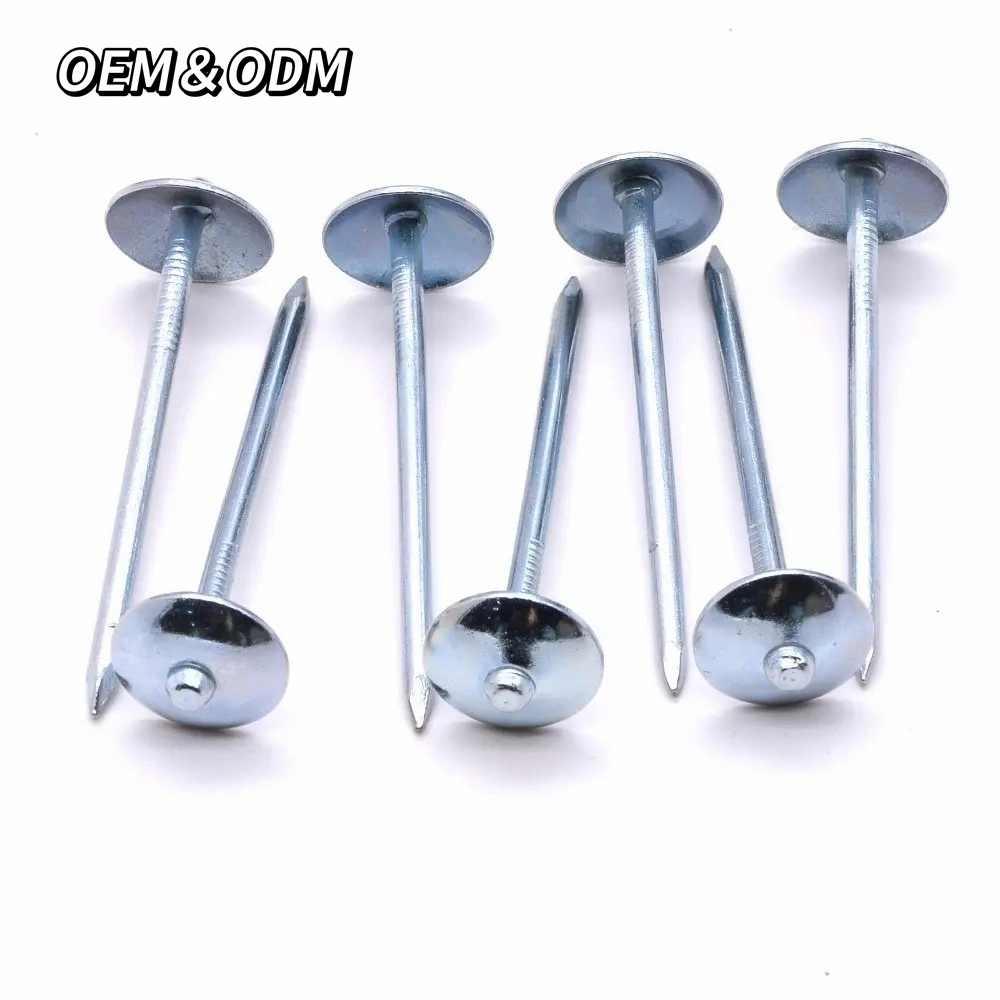 Galvanized Roofing Nails with Umbrella Head Manufacturer Directly