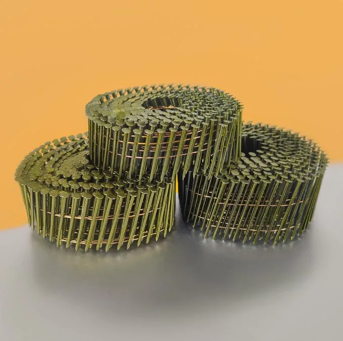 Coil Electrogalvanized Wire Collated Siding Nail