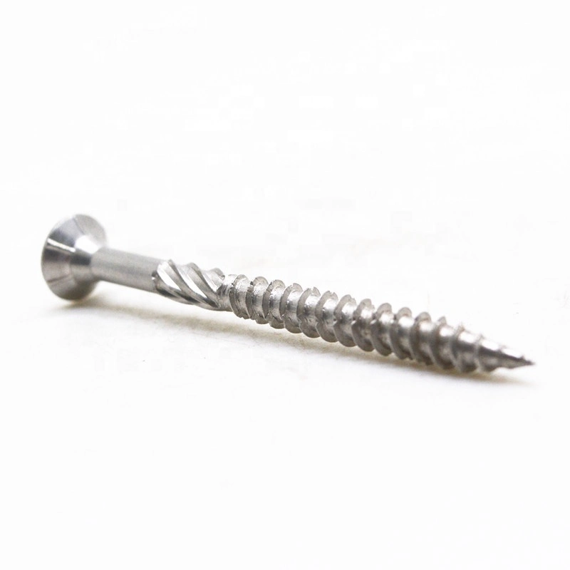 Wood Stainless Steel Roofing Type 17 Self Drilling Countersunk Decking Screw