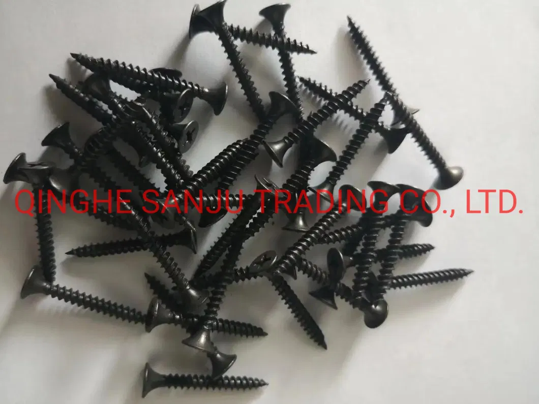 Cross Recessed Countersunk Head Drywall Nail/Ash Phosphorus/ Black Scale Drywall Nails