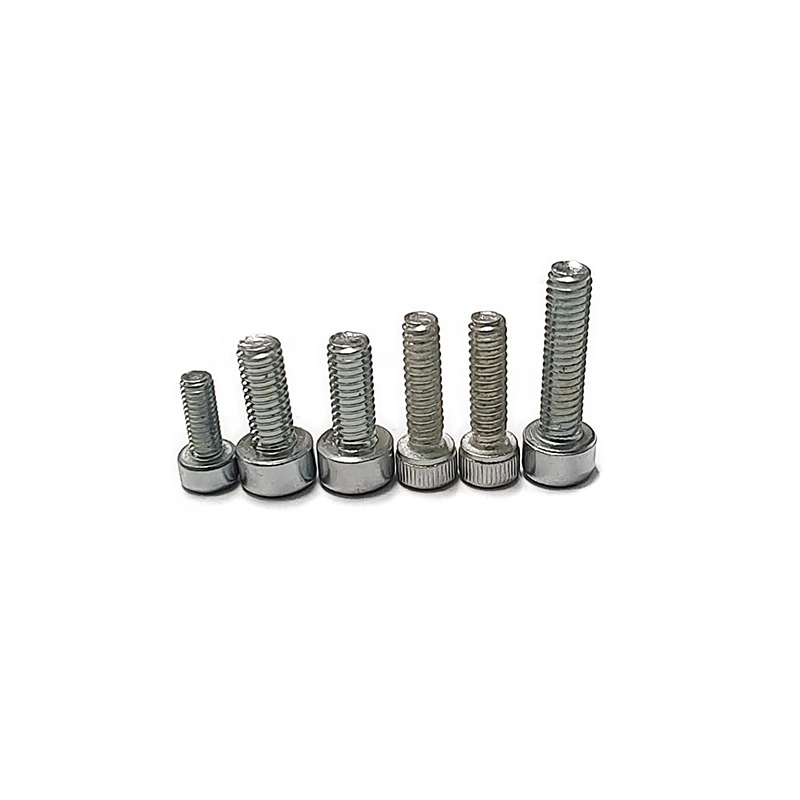 Customized Fastener Service Precision M4 Screw Zinc-Plated Steel Socket Head Screw