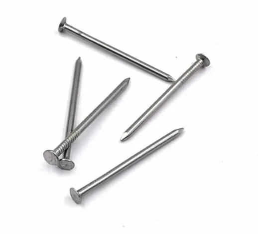 Flat Head Steel Nails Bright Countersunk Head Steel Nails