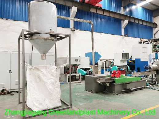 Greenlandplast Agglomerate / Compactor Type Plastic Film Recycling Pelletizing Machine