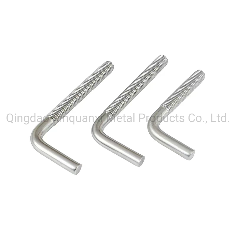 Stainless Steel L Type Screw Hooks L Shape Screw Whole