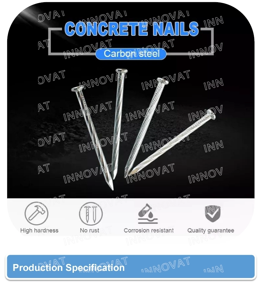 St Series St18 St25 Concrete Steel Nails Brad Nails Air Nails