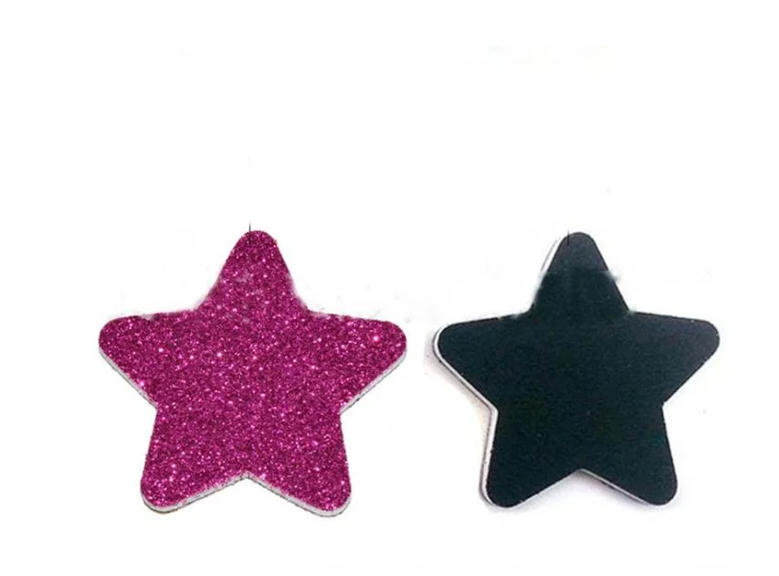 Nail Art Set Accessories Five-Pointed Star Glitter Nail File Non-Woven Fabric Onion Powder Shaped Nail File