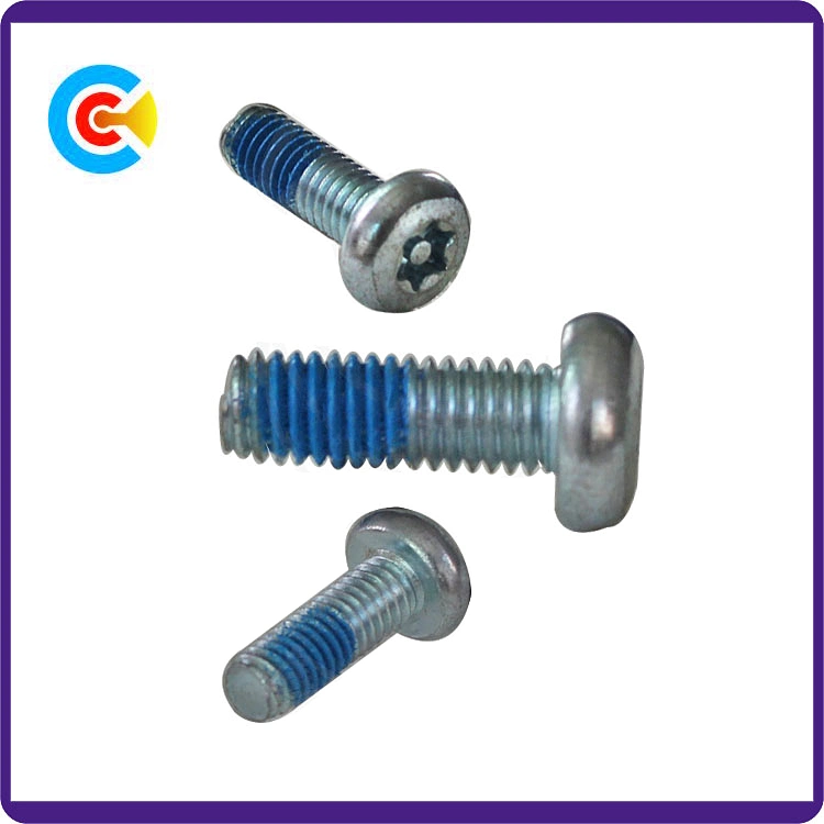 Stainless Steel Galvanized/M2.3 Flower/Cinquefoil Fasteners Pan Head Screws with Column