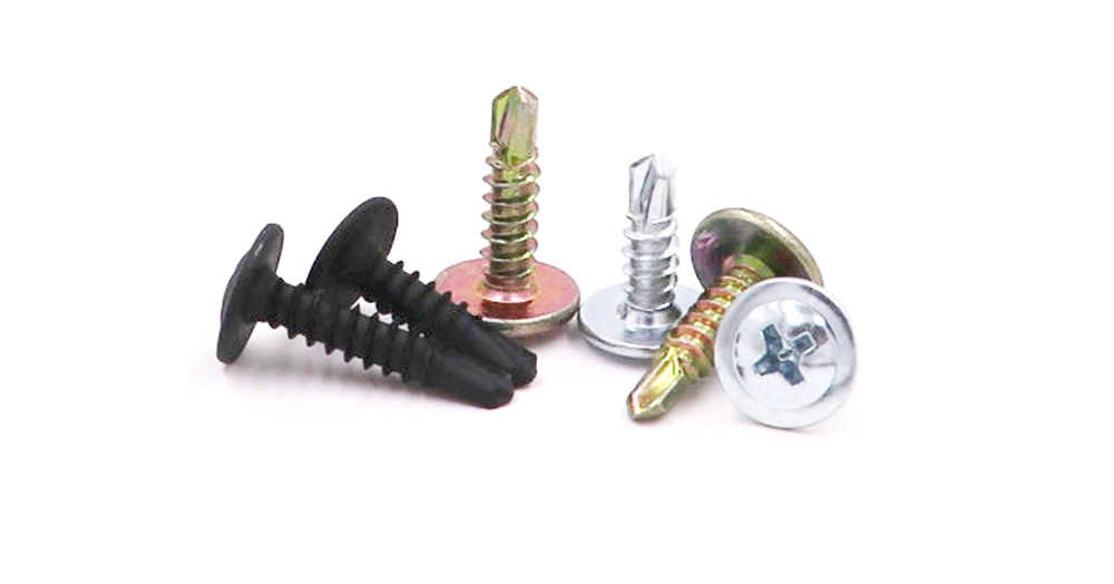 Zinc Plated Phillips Recess Truss Flange Head Self Drilling Profile Connection Screw