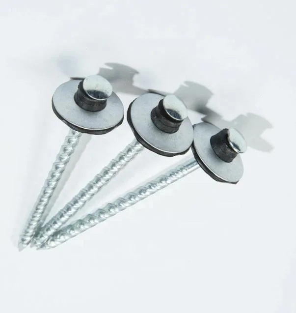 4.0X90mm Umbrella Head Roofing Nail with Washer Galvanized