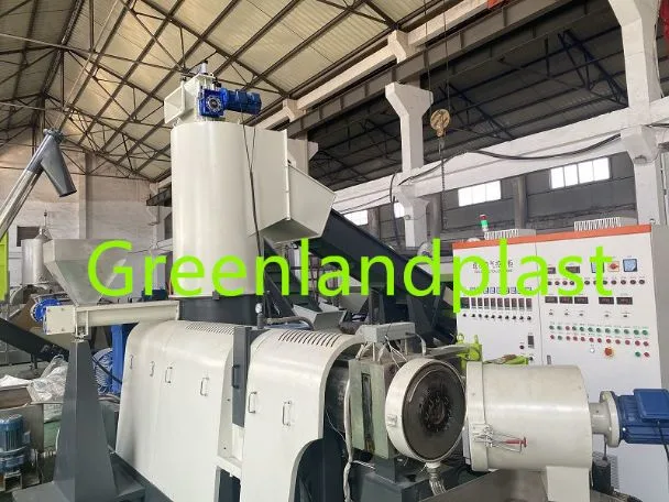 Waste Film Recycling Line with Agglomerate and Compactor Integration