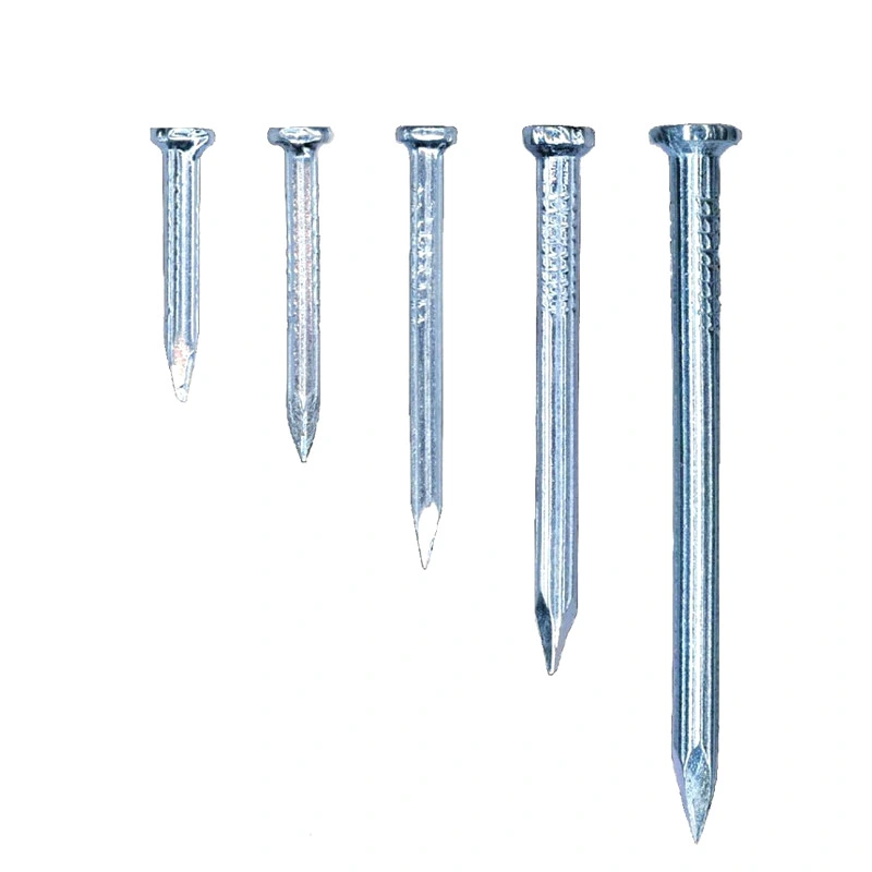 Polished Steel Concrete Nails Screws Common Construction Nails