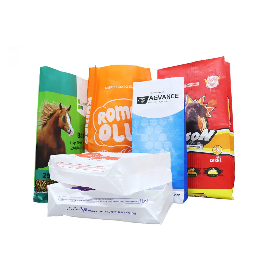 20kg PP Woven E-Z Open Sack Plastic Package for Grains Almond Flour