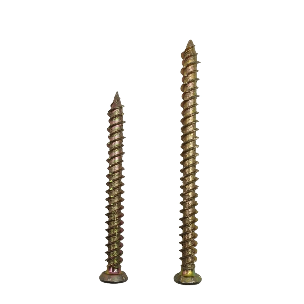 Factory Supply Carbon Zinc Plating/Coating Torx Drive Countersunk Concrete Screw