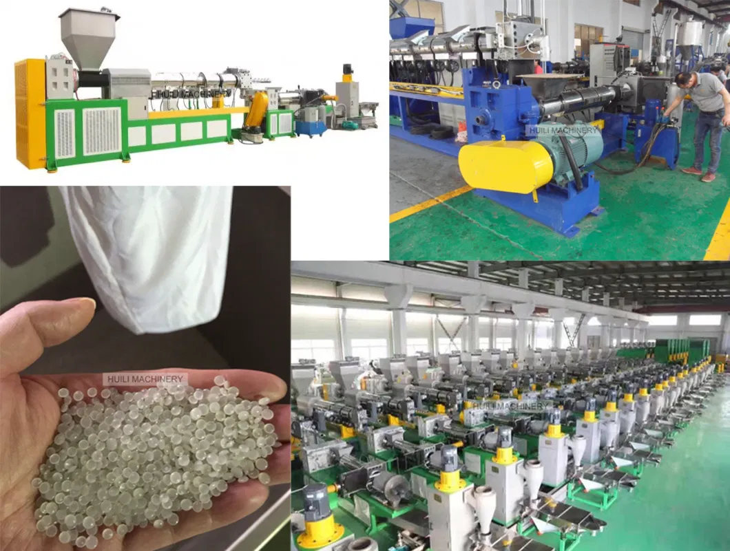 New Design Bagging Agglomerate Making Machine Pepp Granule PP Double Step Granulator/PE Recycling Granulate Machine