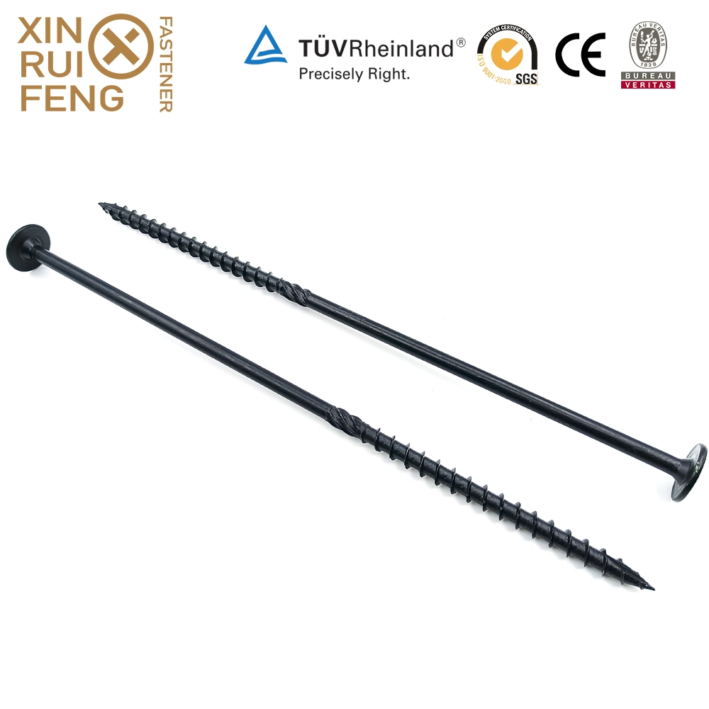 Xinruifeng Fasteners Zinc Epoxy Structural Assembly Full Thread Type 17 4 Cut Point 6 Lobe Socket T-Star Csk Flat Head Chipboard Wood Construction Screws