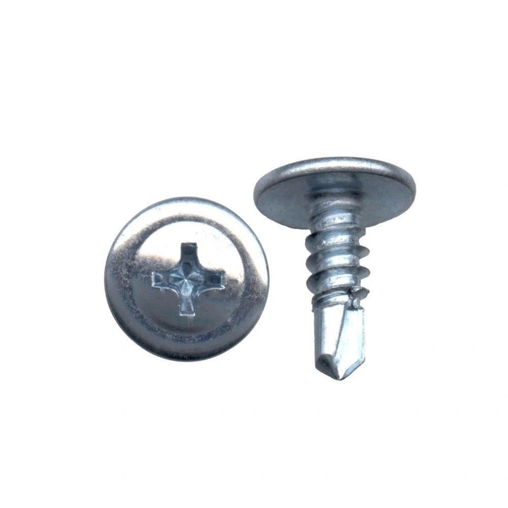 Wafer Head Phillips Cross Drive Truss Head Self Drilling Screw