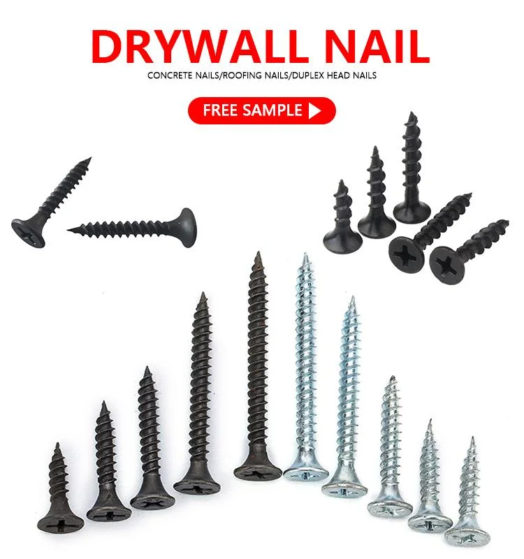 Plastic Striped Chained Collected Drywall Screw From Tianjin Factory