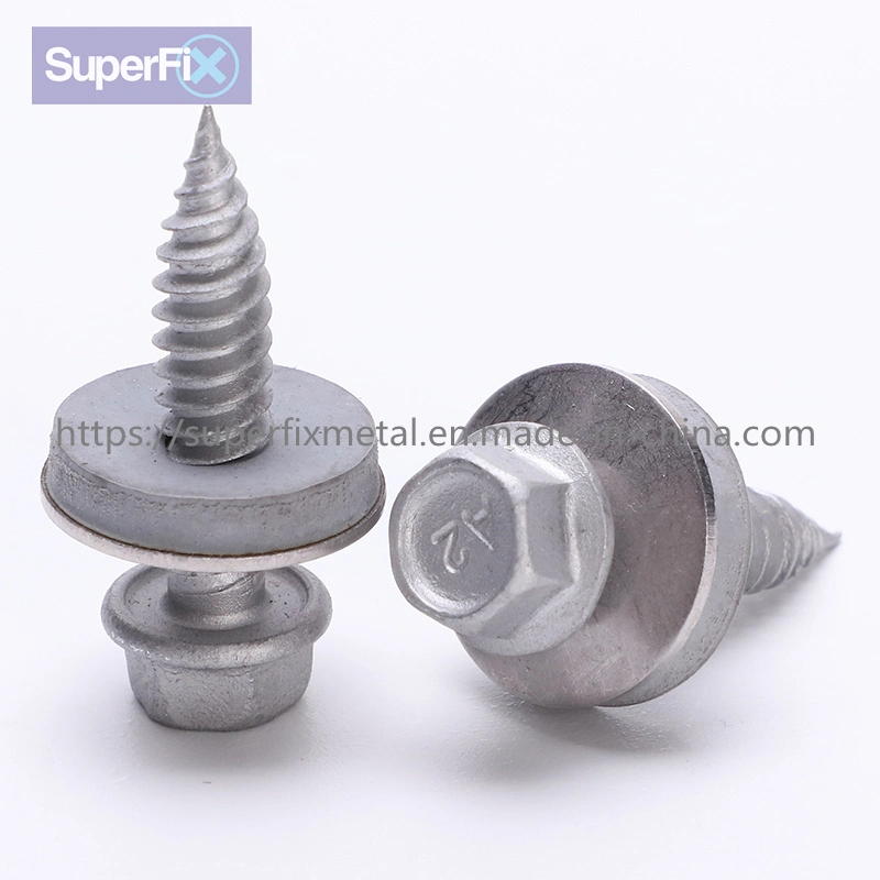 A2 A4 SS304/316 Ss410 Stainless Steel Hex Flange Self Drilling SDS Screw