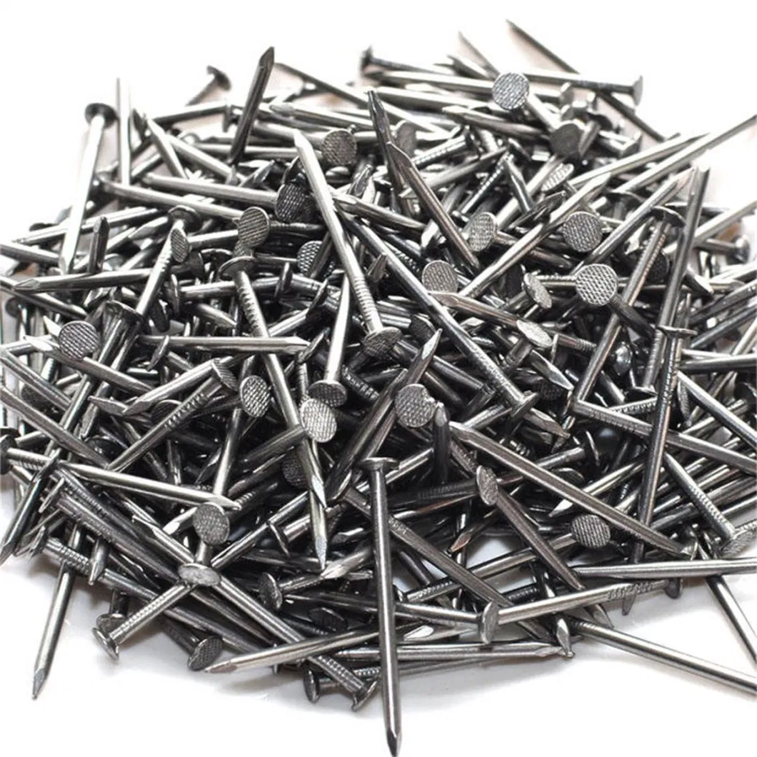 Hot Dipped Galvanized Flat Head Common Nails Iron Large Electro Galvanized Iron Spike Wire Steel Nails