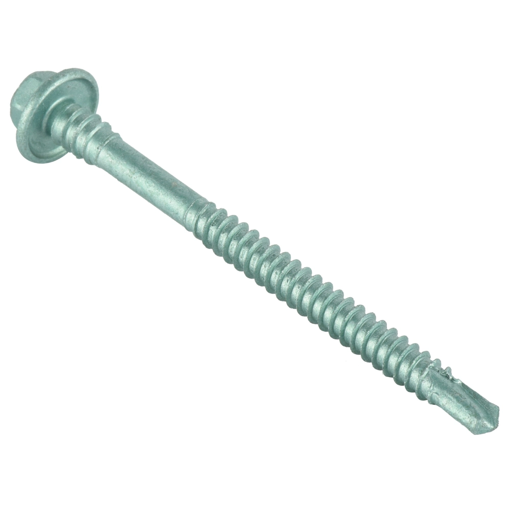 Hex Flanged Head, Self Drilling Screw, Double Thread