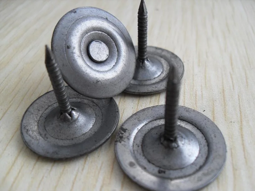 Steel Round Cap Nails (3/4&quot;)