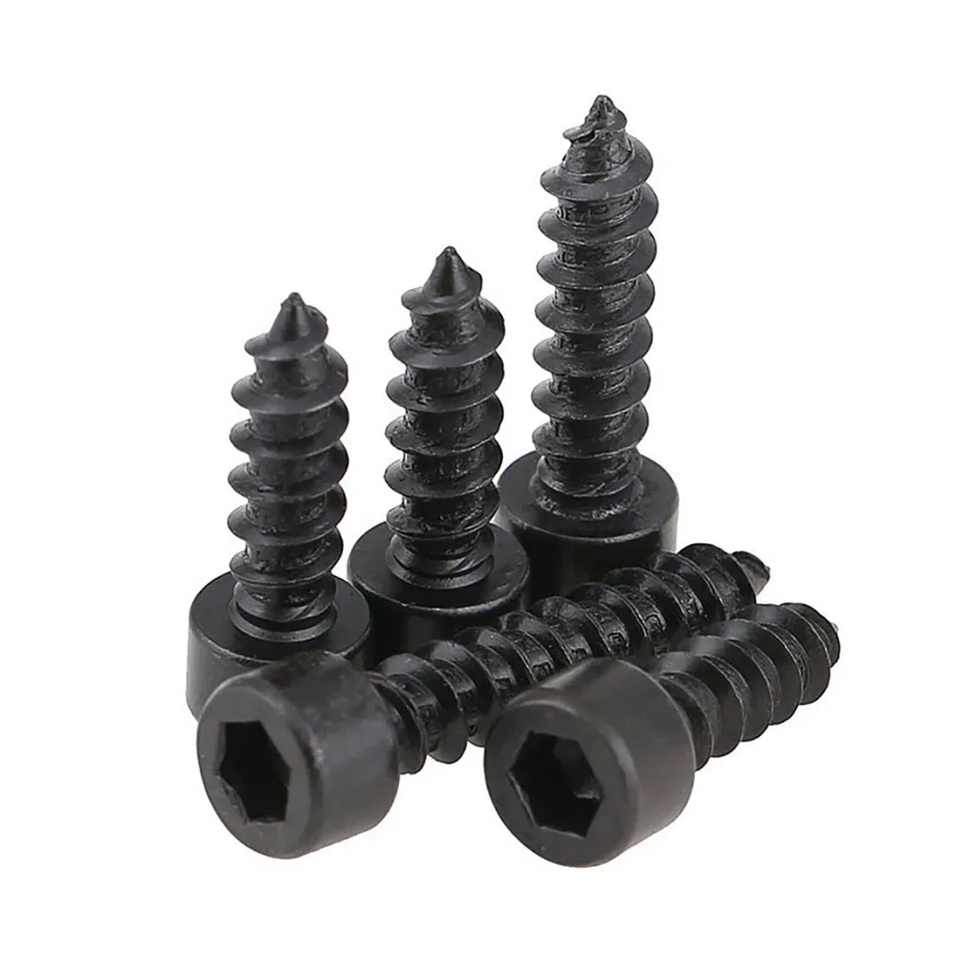 Drywall Screw Fine and Coarse Thread Black Phosphate Gray