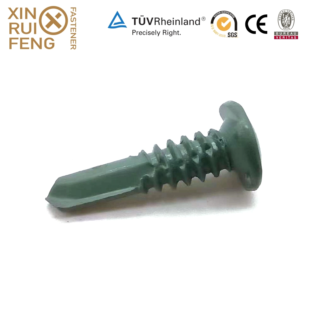 Xinruifeng Fasteners 10gx19 As3566 pH. 2 X Drive Serrated Round Gasket Flat Head Framer Framing Self-Tapping Drilling Screws for Steel Frame