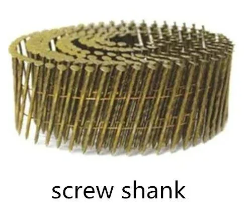 Spiral Shank Coil Nails of Chinese Origin for Renovation/Making Wooden Pallets/Repairing Roofs