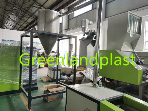 Film Recycling Pelletizing Machine with Agglomerate and Compactor Integration