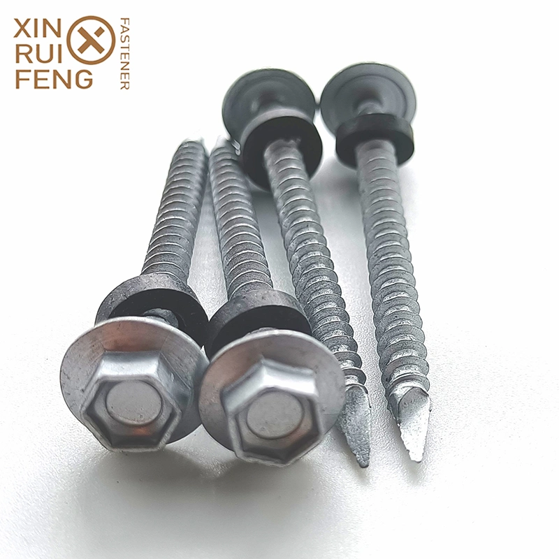 Xinruifeng Fastener Nails China Spoon Point Roof Hex Head Self Drilling Screws