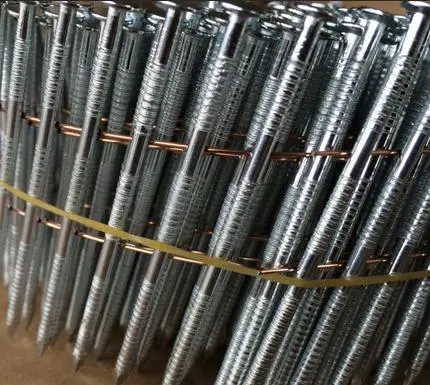 Steel Coil Nails for Wooden Pallet Screw Shank Nail Non-Point Nail