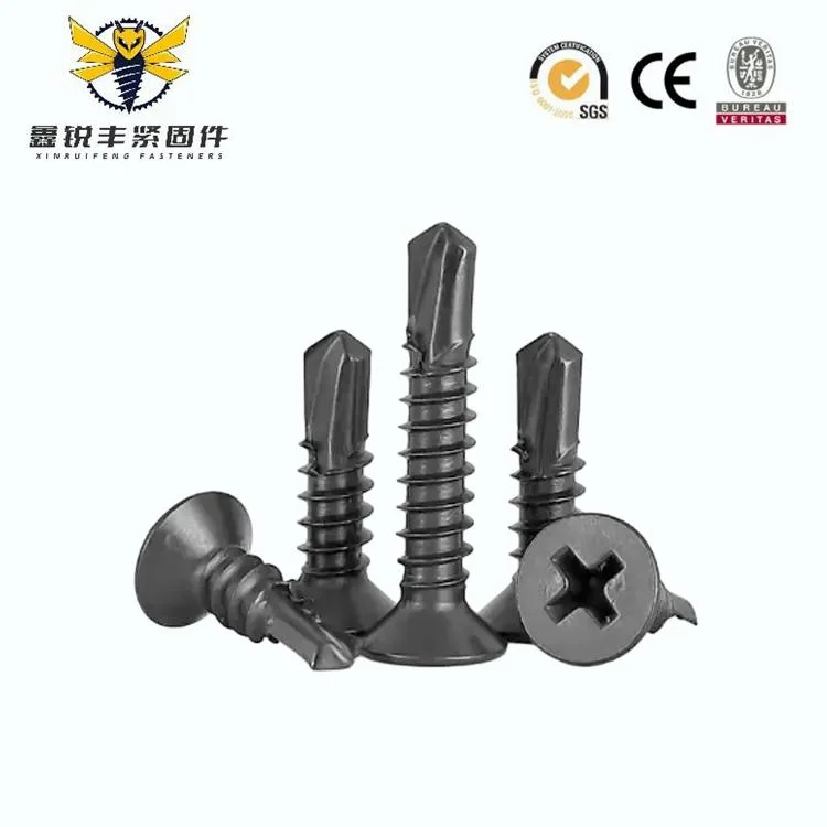 Galvanized Csk Head Tek Self Drilling Screw Flat Window SDS Screw