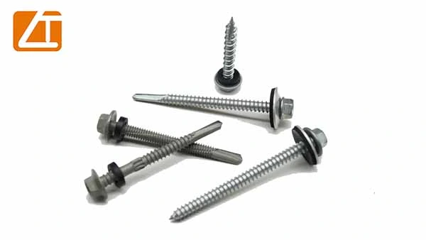 Zinc Plated Special Tail with Washer Spoon Point Hex Head Screw