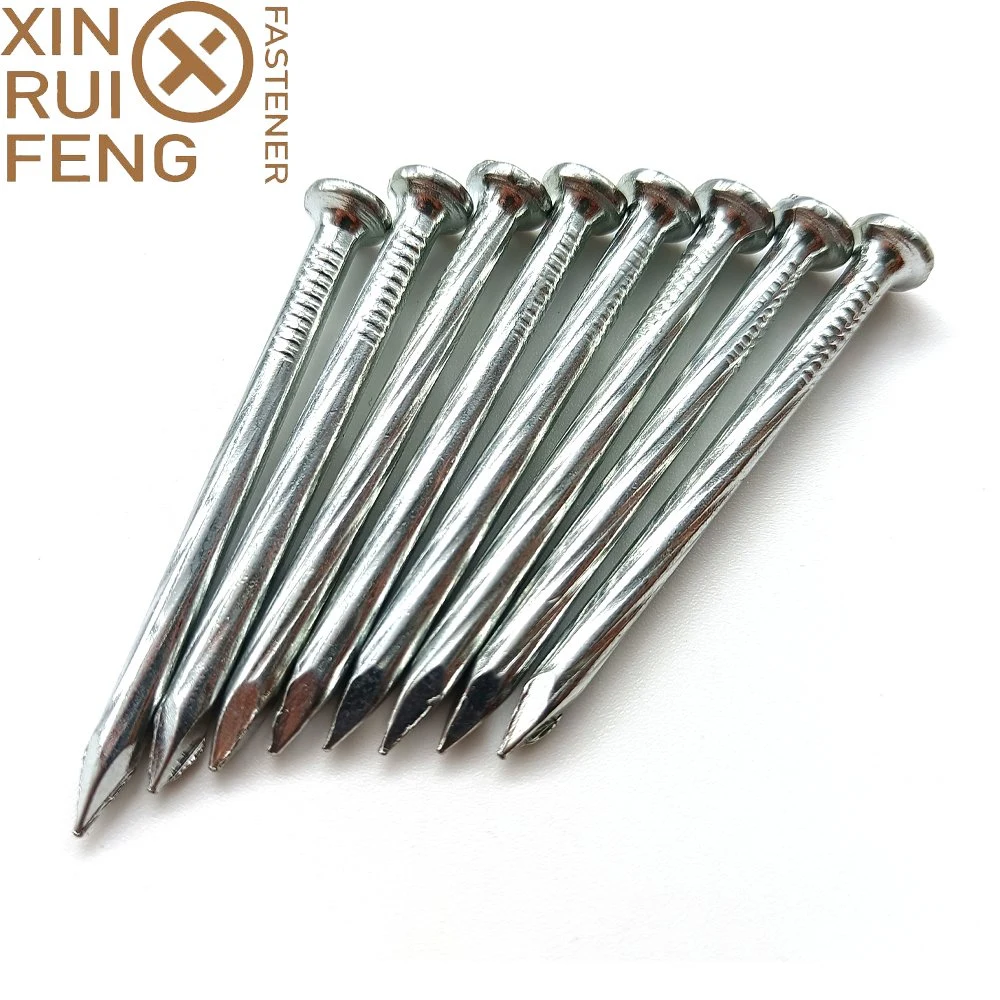 Cheap Price Concrete Nail Flat Head Diamond Point Factory Directly Supply