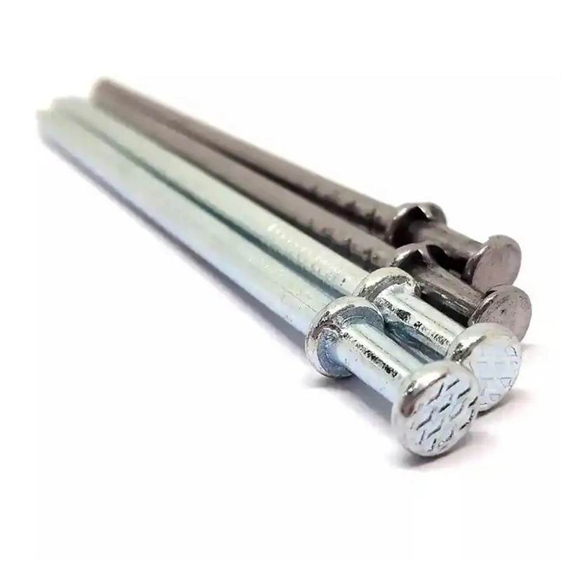 Construction Electro Galvanized Bright Smooth Duplex Double Head Common Nail