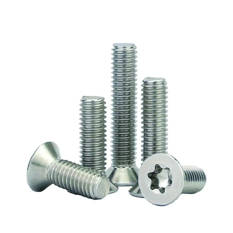 SUS 304 316 GB2673 Flat Head Star /Flower Drive Machine Screws