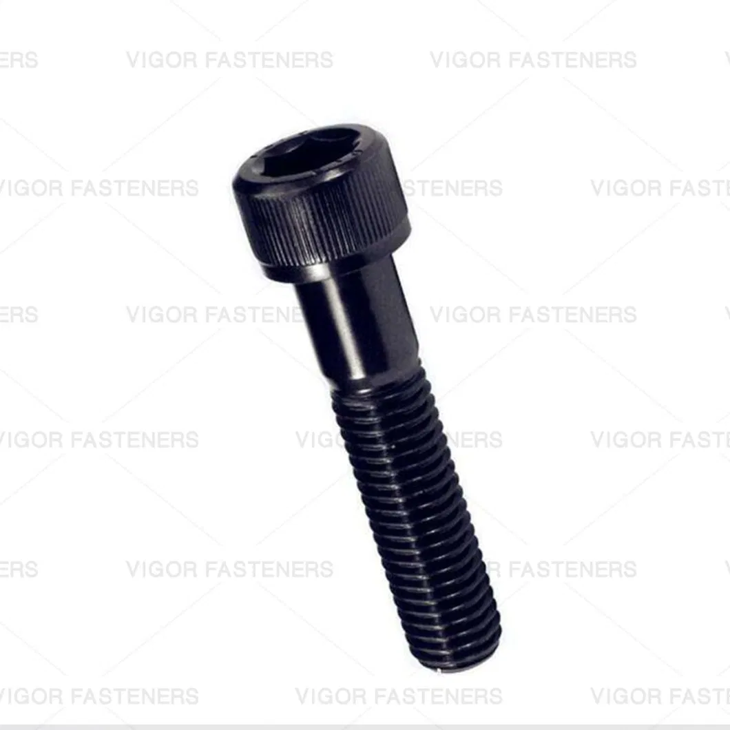 Factory Supply High Strength Grade 12.9 Alloy Steel Hex Socket Head Cap Screw DIN912 for Machinery Allen Screw Bolt