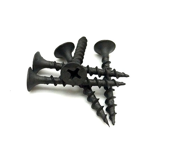 Black Phosphated Coarse Thread Drywall Screw