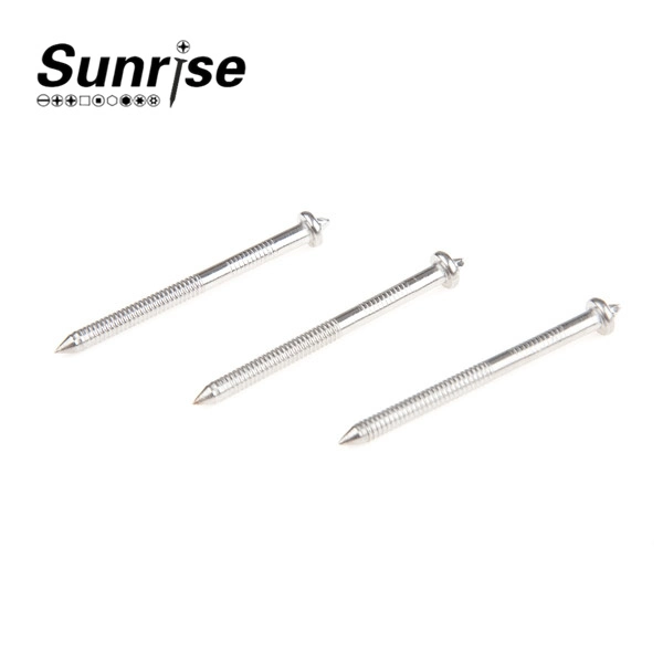 Special Head Ring Shank Nails Screw